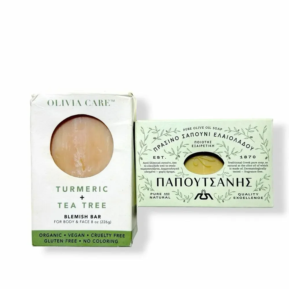 Bar Soap Asstd 7 Pc Lot Zum, Formulary 55, Greek Olive Oil Tea Tree Lemon